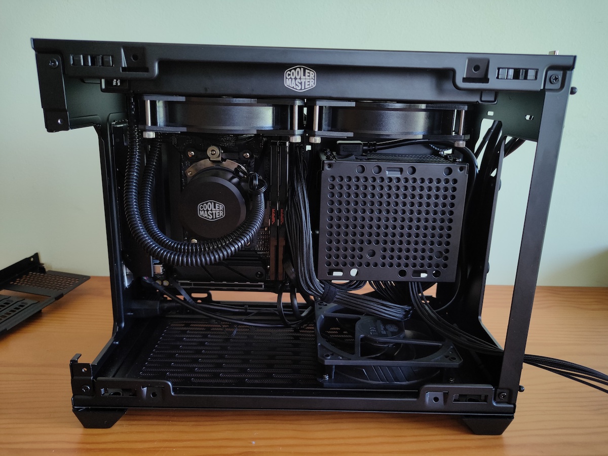 Cpu cooler assembled
