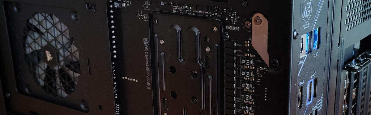 AI rig back panel